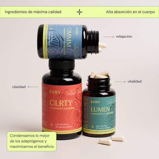 EVRY Complete Ritual | CLRTY + LUMEN + OMMM