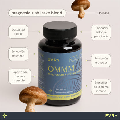 01 OMMM - Magnesium + Shiitake Blend