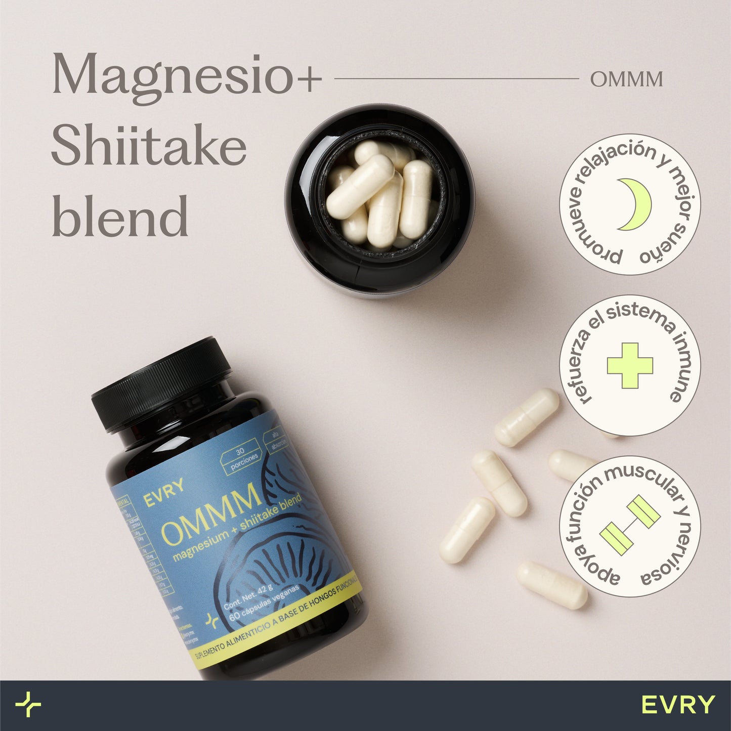 01 OMMM - Magnesium + Shiitake Blend