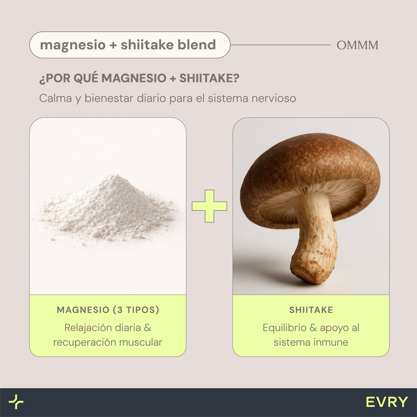 01 OMMM - Magnesium + Shiitake Blend