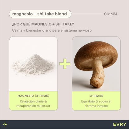 01 OMMM - Magnesium + Shiitake Blend